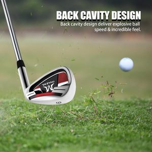 2025 Nueva Marca juego <span class=keywords><strong>de</strong></span> <span class=keywords><strong>hierros</strong></span> <span class=keywords><strong>de</strong></span> <span class=keywords><strong>Golf</strong></span> para diestros 456789P estilo mazo Club forjado con eje y agarre 7 Uds cubierta <span class=keywords><strong>de</strong></span> cabeza incluida - Product Image 5