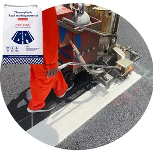 Good Reflective Effect Road Paint Customized Thermoplastic Pavement Reflective Marking Paint For Traffic Marking