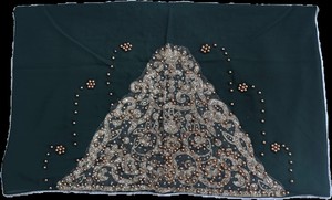 Ethnic Style Headscarf Chiffon <b>Beaded</b> Long <b>Scarf</b> Fashionable Popular Shawl Headscarf <b>Wholesale</b> Classic Chiffon Hijab - Product Image 6