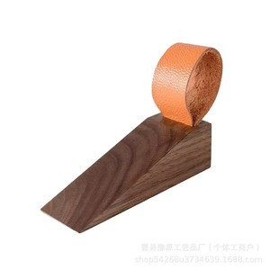 Butée de porte créative Yuyuan en bois massif, style nordique, anti-collision, coupe-vent, pour usage domestique - Product Image 5