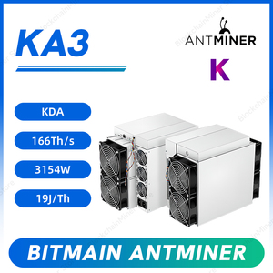 Bitmain Antminer KA3 173TH KDA Miner Blake2S ASIC Miner 3287W Machine de minage crypto haute efficacité en stock, occasion - Product Image 5