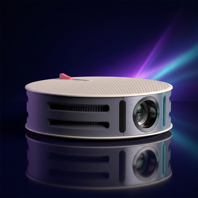Native 1080p HD Projector with Wi-Fi  Portable Projector for Home Theater Systems