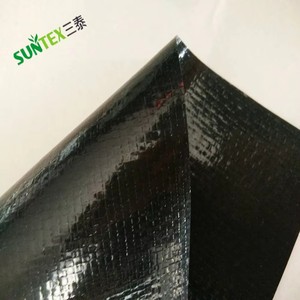 Bâche noire imperméable pour piscine et lac, en RPE renforcé de 250 g/m² avec protection UV, idéale pour l'élevage de crevettes - Product Image 1