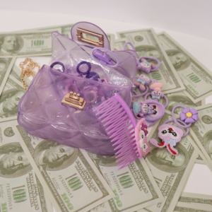 Regalos para Niños, Bandas Elásticas para el Cabello, Juego de Pinzas para el Cabello de Bebé, Juego de Accesorios para Niños con Bolsa de Viaje - Product Image 4