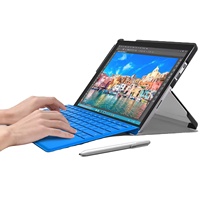 Housse légère et antichoc en cuir PU MoKo pour tablette Surface Pro 6 5 4 Pro LTE