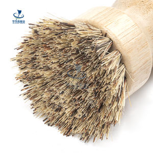 فرشاة غسيل أطباق من ألياف النخيل مستديرة من الخيزران - Product Image 6