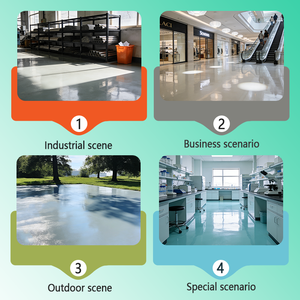 สีทาพื้นโพลียูรีเทนแบบรักษ์โลกสำหรับพื้นยิมและฟิตเนสเซ็นเตอร์ ยืดหยุ่น ดูดซับแรงกระแทก กันลื่น ทนทานต่อการสึกหรอ - Product Image 5