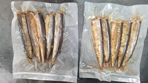 Pescado Saurio Salado y Asado Congelado, Caballa del Pacífico Precocinada y Seca, Entera y Redonda, IQF Japonés, Suministro a Granel para Restaurantes - Product Image 2