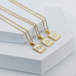 Модные ювелирные изделия из титановой стали 18K позолоченные цепи ожерелье из нержавеющей стали ожерелье для женщин - Product Image 5