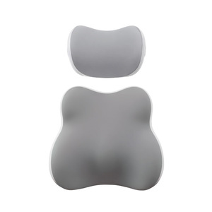 Universal Car Driver's Seat Cushion with Memory Foam Filled Lumbar & <b>Neck</b> Support for Car Accessories - Product Image 5