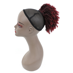 <span class=keywords><strong>Kanekalon</strong></span> fibra sintética <span class=keywords><strong>pelo</strong></span> hinchable profundo Afro rizo de primavera Peluca de cola de caballo de <span class=keywords><strong>pelo</strong></span> - Product Image 2