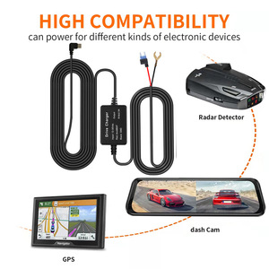 5V2A step-down <b>cable</b> for dash cams, GPS, electronic dog, 12V to 5V low voltage protection power bank L202 - Product Image 4