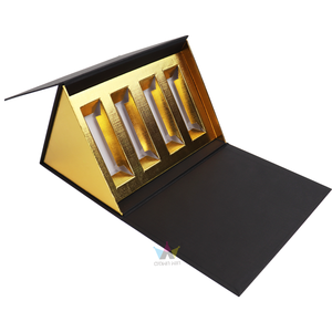 Custom Printed Rigid Economic Triangle Shape 4 Pieces Lipstick Paper Packaging Box 2020 Factory