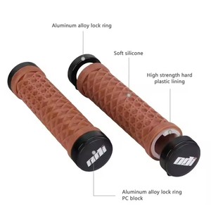 Venta caliente Odi Mountain Bike Handlebar Grip Aleación de aluminio y caucho para BMX MTB Bicicletas de carretera 22,2*130mm - Product Image 4