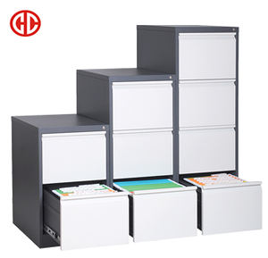 Armoire à dossiers moderne pliable en métal à 4 tiroirs avec serrure à clé pour la maison, le bureau et l'atelier - Product Image 6