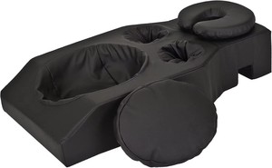 Coussin de massage de grossesse avec appui-tête, soutien complet du corps pour soulager les douleurs lombaires, oreiller de maternité en forme de U pour chirurgie mammaire - Product Image 6