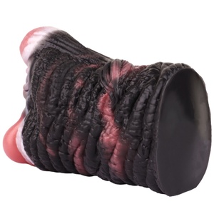 Masturbador Masculino de Doble Canal GEEBA, Vagina de Bolsillo con Forma de Elefante, Vagina de Fantasía, Vagina de Silicona Suave, Vagina Anal Artificial - Product Image 5