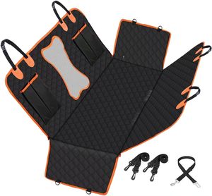 Waterproof Dog Car Seat <b>Cover</b> Hard Bottom Soft Backseat Pad with Mesh <b>Window</b> Vehicle Sit Pad Protector for Backseat Dog Car Seat - Product Image 1