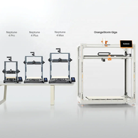 ELEGOO OrangeStorm Giga 800x800x1000mm 300mm/s Multi-Nozzle FDM 3D Printer - Untuk Penggunaan Industri/Rumah Tangga
