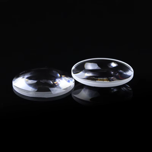Fabricación profesional K9 Vidrio óptico 25,4mm Diámetro <span class=keywords><strong>175mm</strong></span> Longitud <span class=keywords><strong>focal</strong></span> Plano Lente convexa para detección láser - Product Image 5