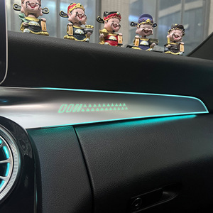 Pour <span class=keywords><strong>Mercedes</strong></span> Benz copilote atmosphère lumière mise à niveau C260 W205 Glc253 classe C climatisation Turbine <span class=keywords><strong>lumineuse</strong></span> sortie d'air - Product Image 6