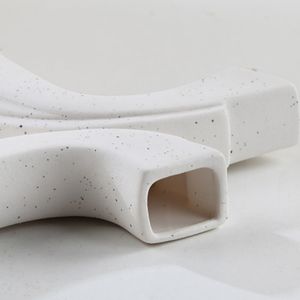 Vaso Urna in Ceramica a Forma <span class=keywords><strong>di</strong></span> Croce, Biodegradabile, Design Classico Moderno, <span class=keywords><strong>Ricordo</strong></span> per Mamma, Papà, Nonna, Amici, da Tavolo - Product Image 5