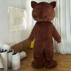 <span class=keywords><strong>Costume</strong></span> de mascotte animale sur mesure, matière en peluche super douce, logo personnalisé, options de taille, unisexe, <span class=keywords><strong>adulte</strong></span>, tenue de fête de carnaval, cosplay - Product Image 4