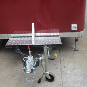 Chariot de cuisine entièrement équipé, remorque alimentaire unique, remorque alimentaire pour glaces et barbecue de rue, camion de restauration entièrement équipé - Product Image 4