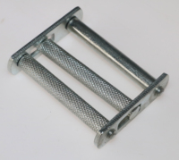 Sangle réglable en acier avec boucle coulissante Tri-Glide de 2 pouces pour accessoires intérieurs de voiture, sécurité TER-B023
