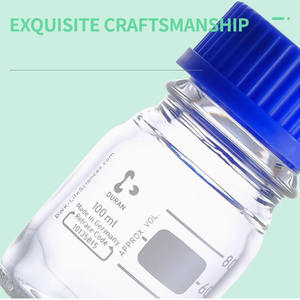 Duran Schott Schott bottiglia di vetro vite per bottiglia blu coperchio bottiglia di reagente 50 100 250 500 1000 2000 5000ml - Product Image 5