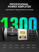 Amplificateur Audio de scène professionnel 2 canaux 250W 350W 500W 600W 800W 1100W 1300W 1500W Amplificateur