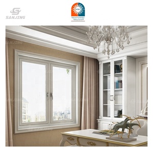 Sanjing janelas de alumínio, janelas de alumínio de liga de alumínio com vidro duplo, portas e janelas aberta de estilo - Product Image 4