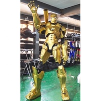 Costume de robot Iron Man de différentes couleurs, très populaire, pour adulte, costume de jeu de rôle Mecha, accessoires de fête de carnaval