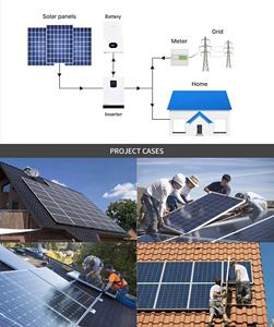 Sistema de Energía Solar Híbrido Personalizable de 20kw 40kw 50kw 60kw 80kw 100kw, Sistema de Energía Solar Conectado/Desconectado a la Red con 25 Años de Garantía - Product Image 2