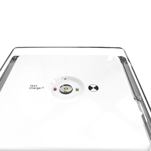 عرض خاص علامة الطوارئ LED 3 وات Spitfire IP65 القابلة لإعادة الشحن لمسارات السلامة الداخلية/الخارجية ، مصدر ضوء SMD للخروج الصناعي - Product Image 1