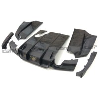 Diffuseur arrière en véritable fibre de carbone de style Geex pour BMW Série 3 F30 F35 M Sport, diffuseur de pare-chocs arrière, kit carrosserie MT
