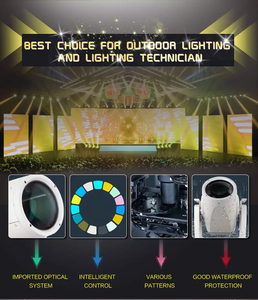 Alta potencia <span class=keywords><strong>421W</strong></span> IP66 Haz de cabeza móvil a prueba de agua Rendimiento al aire libre DMX Luz de escenario - Product Image 2