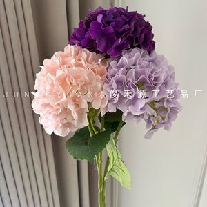 Flor Artificial de Hortensia, Rama Individual con 116 Pétalos, para Decoración de Bodas y Hogar, Arreglos Florales - Product Image 5