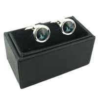 Boîte à boutons de manchette en papier noir pour chemise d'affaires, boîte personnalisée pour pince à cravate, coffret cadeau de voyage pour homme d'affaires, boîtes à boutons de manchette
