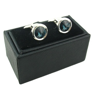 Boîte à boutons de manchette en papier noir pour chemise d'affaires, boîte personnalisée pour pince à cravate, coffret cadeau de voyage pour homme d'affaires, boîtes à boutons de manchette - Product Image 1