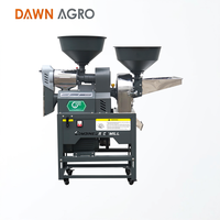 Machine à riz électrique automatique 220V, capacité de 150 kg/h, boîtier en acier inoxydable, pour usage domestique et agricole, facile à utiliser