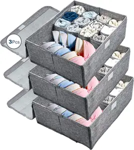 Wholesale Socks Storage Box Plastic Storage Container Underwear Organizer -  China Plastic Storage Box and Plastic Storage Container price