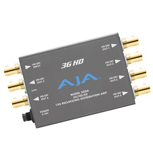 AJA 3GDA 3G HD SDI Amplificateur de distribution 1x6 avec réclockage, répartiteur vidéo pour équipement de diffusion - Product Image 3