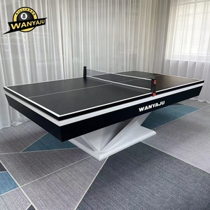Mesas de <span class=keywords><strong>Billar</strong></span> Profesionales de Lujo Modernas de Madera Maciza con Superficie de Mármol de <span class=keywords><strong>7</strong></span>, 8 y 9 <span class=keywords><strong>Pies</strong></span>, con Tablero para Comedor y Tablero para Tenis de Mesa - Product Image 2