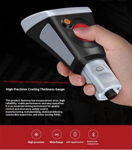 เครื่องวัดความหนาของสารเคลือบ DT-157 สำหรับวัดความหนาของฟิล์มสี ใช้สำหรับตรวจสอบรถยนต์มือสอง - Product Image 6