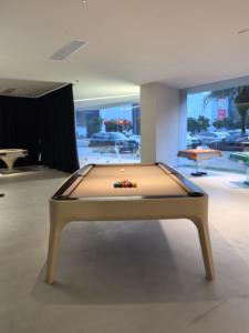 Exclusive Custom Designed Modern <strong>Convertible</strong> Home Entertainment Furniture for High End Living and Game Rooms <strong>Billiard</strong> Table - Product Image 1