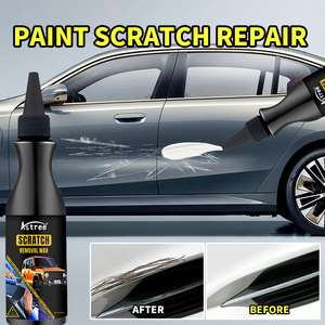 Asree 80ml Cera Lucidante Riparatrice per Graffi Auto e Composto - pH Neutro Ecologico - Rimuovi Vernice per <span class=keywords><strong>Plastica</strong></span> e Pelle - Product Image 1