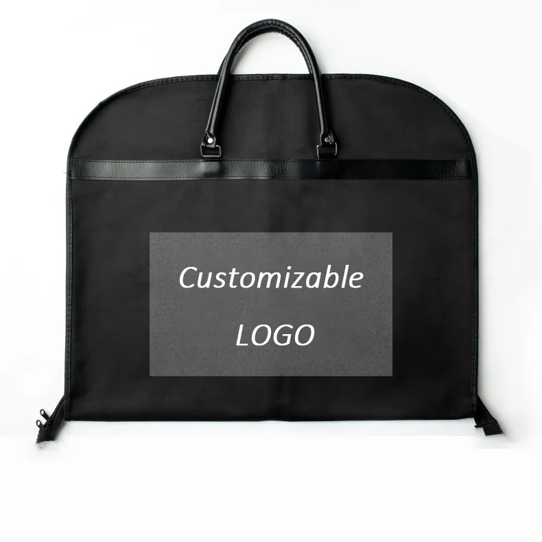 Personalized Custom Fashion Travel Dust Cover Foldable Dress Clothes Suit Protector Garment Bag