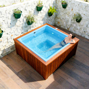 Piscina circular de fibra de vidrio personalizable para jardín exterior, piscina de recuperación, piscina contenedor - Product Image 5