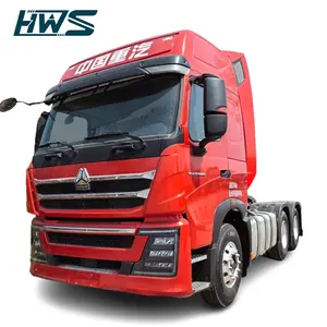 SINOTRUK HOWO T7H euro 5 6 CNG natural gas heavy loading factory supplier tractor head prime mover tractor truck in stock